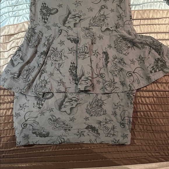 Y2K Betsey Johnson x Mark Mahoney Tattoo Dress - Picture 10 of 10